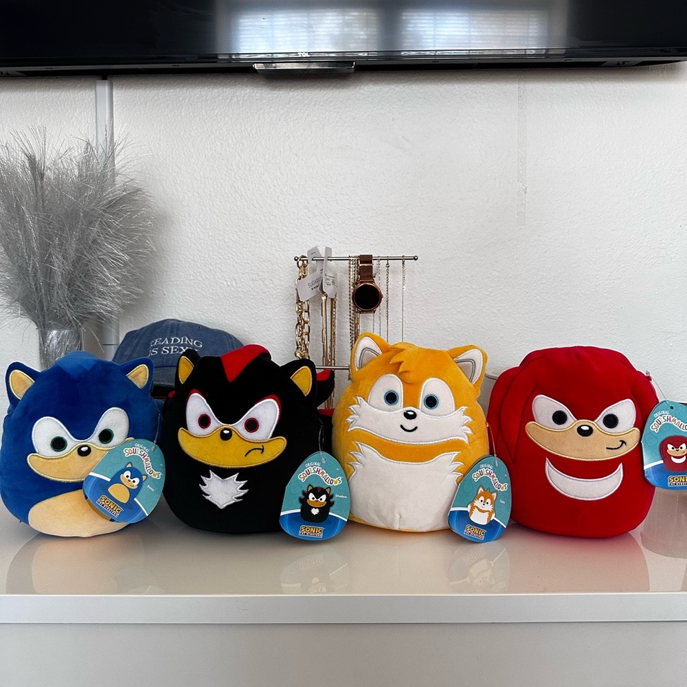 Sonic the Hedgehog Plush Set
